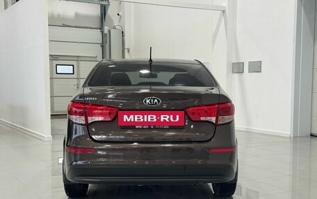 KIA Rio III рестайлинг, 2016 год, 995 000 рублей, 4 фотография
