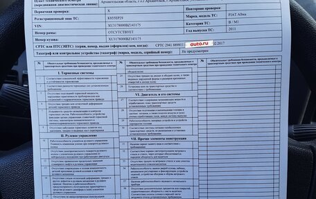 Fiat Albea I рестайлинг, 2011 год, 349 000 рублей, 10 фотография