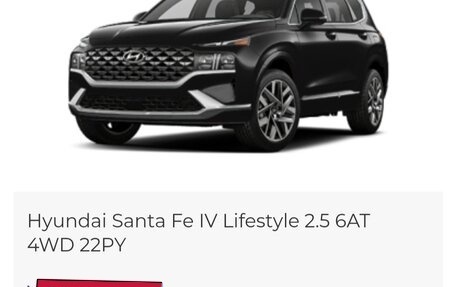 Hyundai Santa Fe IV, 2022 год, 4 500 000 рублей, 31 фотография