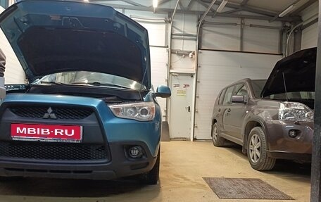 Mitsubishi ASX I рестайлинг, 2010 год, 485 000 рублей, 1 фотография