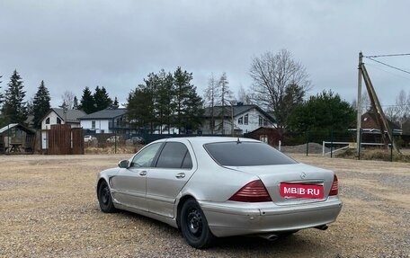 Mercedes-Benz S-Класс, 2001 год, 240 000 рублей, 7 фотография