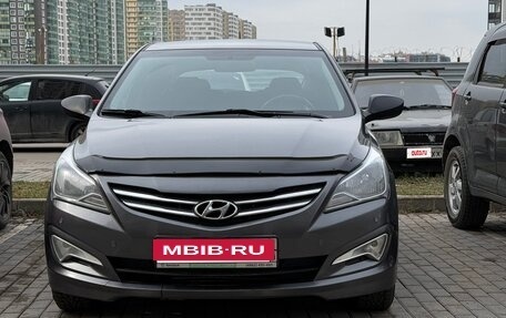 Hyundai Solaris II рестайлинг, 2014 год, 850 000 рублей, 2 фотография