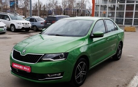 Skoda Rapid I, 2018 год, 1 210 000 рублей, 1 фотография