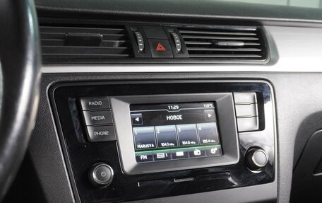 Skoda Rapid I, 2016 год, 1 179 000 рублей, 14 фотография