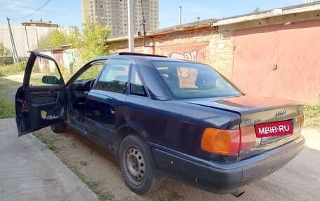 Audi 100, 1991 год, 300 000 рублей, 3 фотография