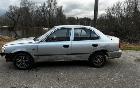Hyundai Accent II, 2004 год, 120 000 рублей, 3 фотография
