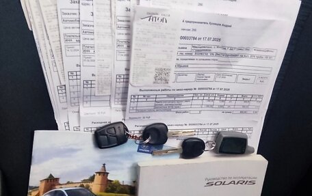 Hyundai Solaris II рестайлинг, 2014 год, 1 000 000 рублей, 12 фотография