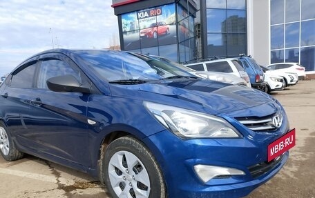 Hyundai Solaris II рестайлинг, 2015 год, 800 000 рублей, 5 фотография