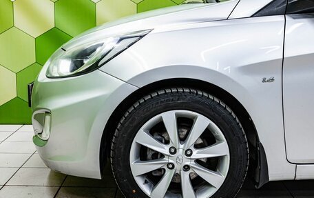 Hyundai Solaris II рестайлинг, 2012 год, 800 000 рублей, 9 фотография