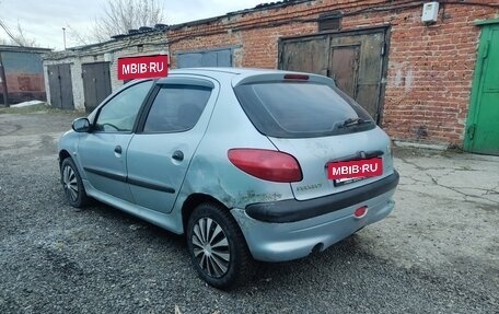 Peugeot 206, 2001 год, 145 000 рублей, 5 фотография
