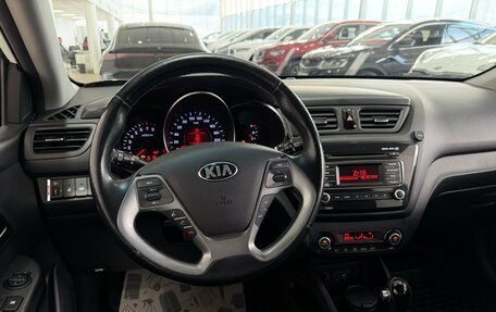 KIA Rio III рестайлинг, 2016 год, 1 400 000 рублей, 33 фотография