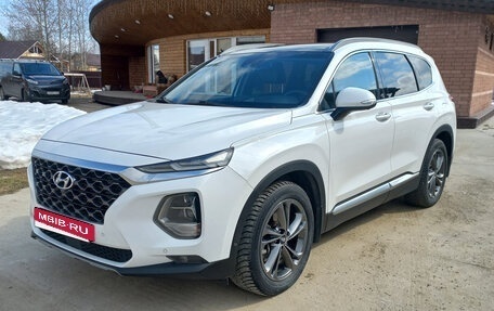 Hyundai Santa Fe IV, 2019 год, 2 970 000 рублей, 2 фотография
