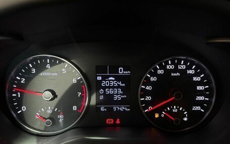 KIA Rio IV, 2017 год, 1 055 000 рублей, 23 фотография