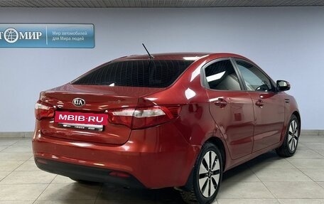 KIA Rio III рестайлинг, 2013 год, 915 000 рублей, 7 фотография