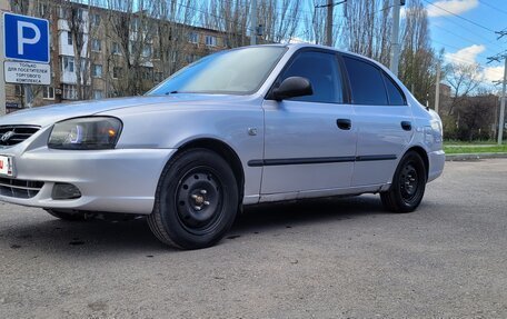 Hyundai Accent II, 2004 год, 350 000 рублей, 6 фотография