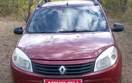 Renault Sandero I, 2010 год, 438 000 рублей, 1 фотография