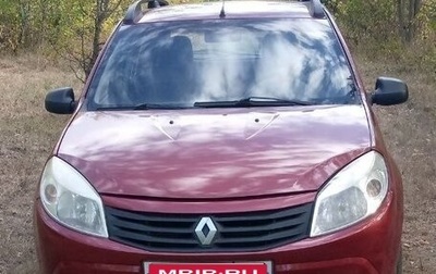 Renault Sandero I, 2010 год, 438 000 рублей, 1 фотография