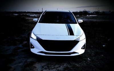 Hyundai Solaris II рестайлинг, 2021 год, 1 550 000 рублей, 1 фотография