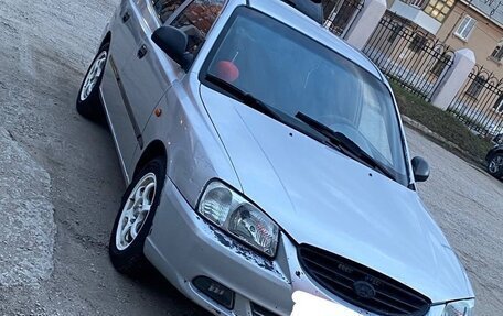 Hyundai Accent II, 2007 год, 375 000 рублей, 2 фотография