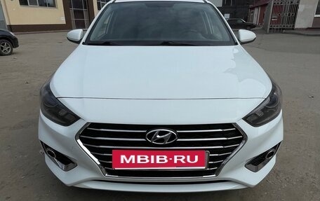 Hyundai Solaris II рестайлинг, 2018 год, 1 409 000 рублей, 1 фотография