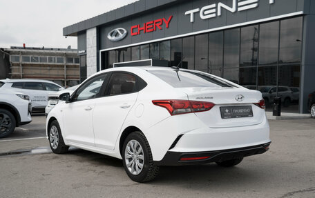 Hyundai Solaris II рестайлинг, 2021 год, 1 630 000 рублей, 4 фотография