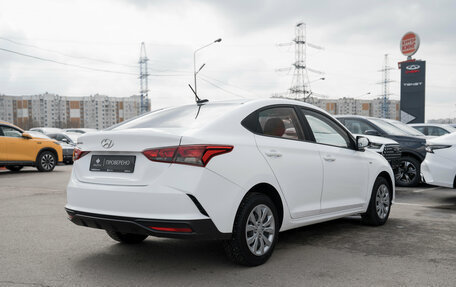 Hyundai Solaris II рестайлинг, 2021 год, 1 630 000 рублей, 5 фотография