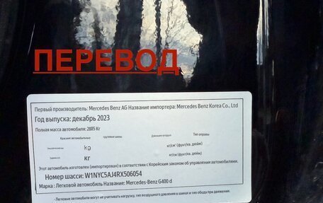 Mercedes-Benz G-Класс W463 рестайлинг _iii, 2024 год, 20 000 000 рублей, 5 фотография