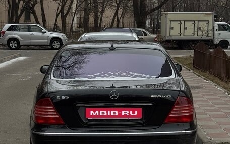 Mercedes-Benz S-Класс AMG, 2003 год, 2 380 000 рублей, 21 фотография