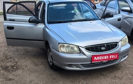 Hyundai Accent II, 2007 год, 245 000 рублей, 1 фотография