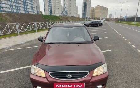 Hyundai Accent II, 2008 год, 400 000 рублей, 1 фотография