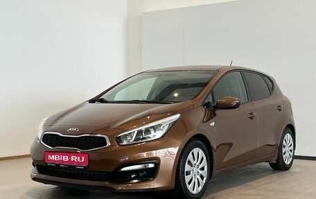 KIA cee'd III, 2016 год, 1 370 000 рублей, 1 фотография