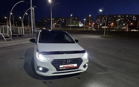 Hyundai Solaris II рестайлинг, 2017 год, 1 050 000 рублей, 1 фотография