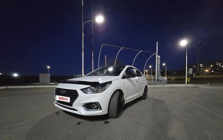 Hyundai Solaris II рестайлинг, 2017 год, 1 050 000 рублей, 4 фотография