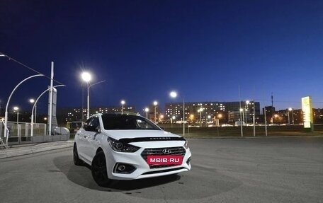 Hyundai Solaris II рестайлинг, 2017 год, 1 050 000 рублей, 3 фотография