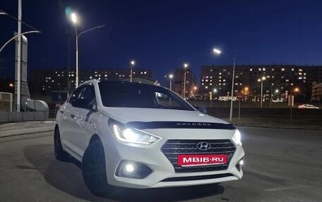 Hyundai Solaris II рестайлинг, 2017 год, 1 050 000 рублей, 9 фотография