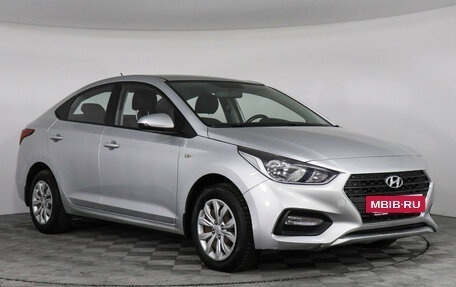 Hyundai Solaris II рестайлинг, 2017 год, 1 375 000 рублей, 3 фотография