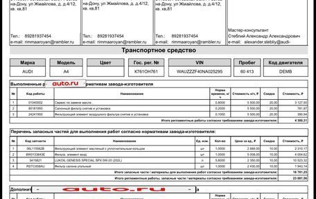 Audi A4, 2022 год, 3 570 000 рублей, 23 фотография