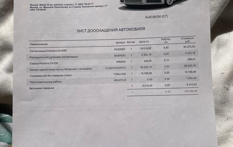 Audi A6, 2016 год, 2 950 000 рублей, 36 фотография