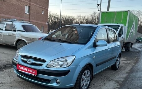 Hyundai Getz I рестайлинг, 2007 год, 585 000 рублей, 1 фотография