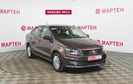 Volkswagen Polo VI (EU Market), 2015 год, 1 145 000 рублей, 3 фотография