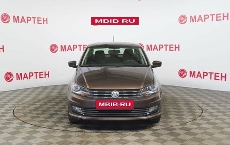 Volkswagen Polo VI (EU Market), 2015 год, 1 145 000 рублей, 2 фотография