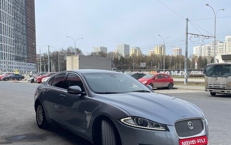 Jaguar XF I рестайлинг, 2012 год, 970 000 рублей, 2 фотография