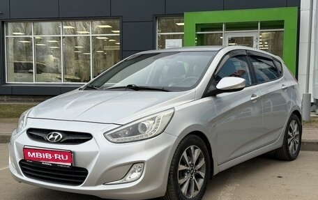 Hyundai Solaris II рестайлинг, 2014 год, 765 000 рублей, 1 фотография