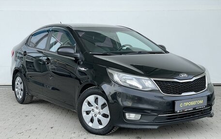 KIA Rio III рестайлинг, 2015 год, 958 000 рублей, 3 фотография