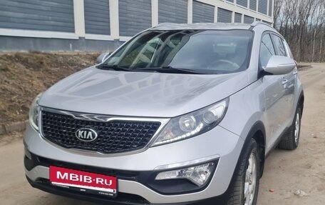 KIA Sportage III, 2014 год, 1 045 000 рублей, 2 фотография