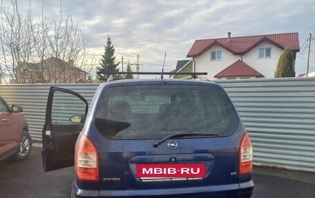 Opel Zafira A рестайлинг, 2004 год, 380 000 рублей, 4 фотография