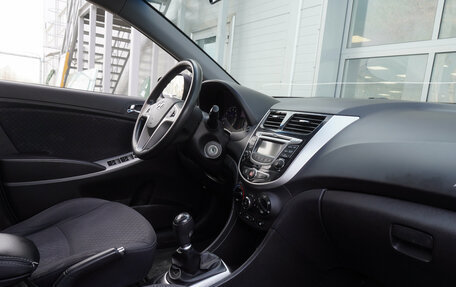 Hyundai Solaris II рестайлинг, 2014 год, 876 000 рублей, 19 фотография