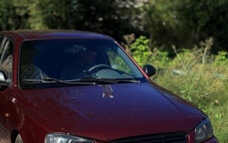 Hyundai Accent II, 2008 год, 1 фотография