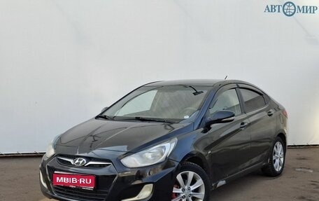 Hyundai Solaris II рестайлинг, 2012 год, 495 000 рублей, 1 фотография