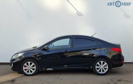 Hyundai Solaris II рестайлинг, 2012 год, 495 000 рублей, 8 фотография